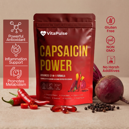 VitaPulse Capsaicin Power - Cayenne Pepper Softgels